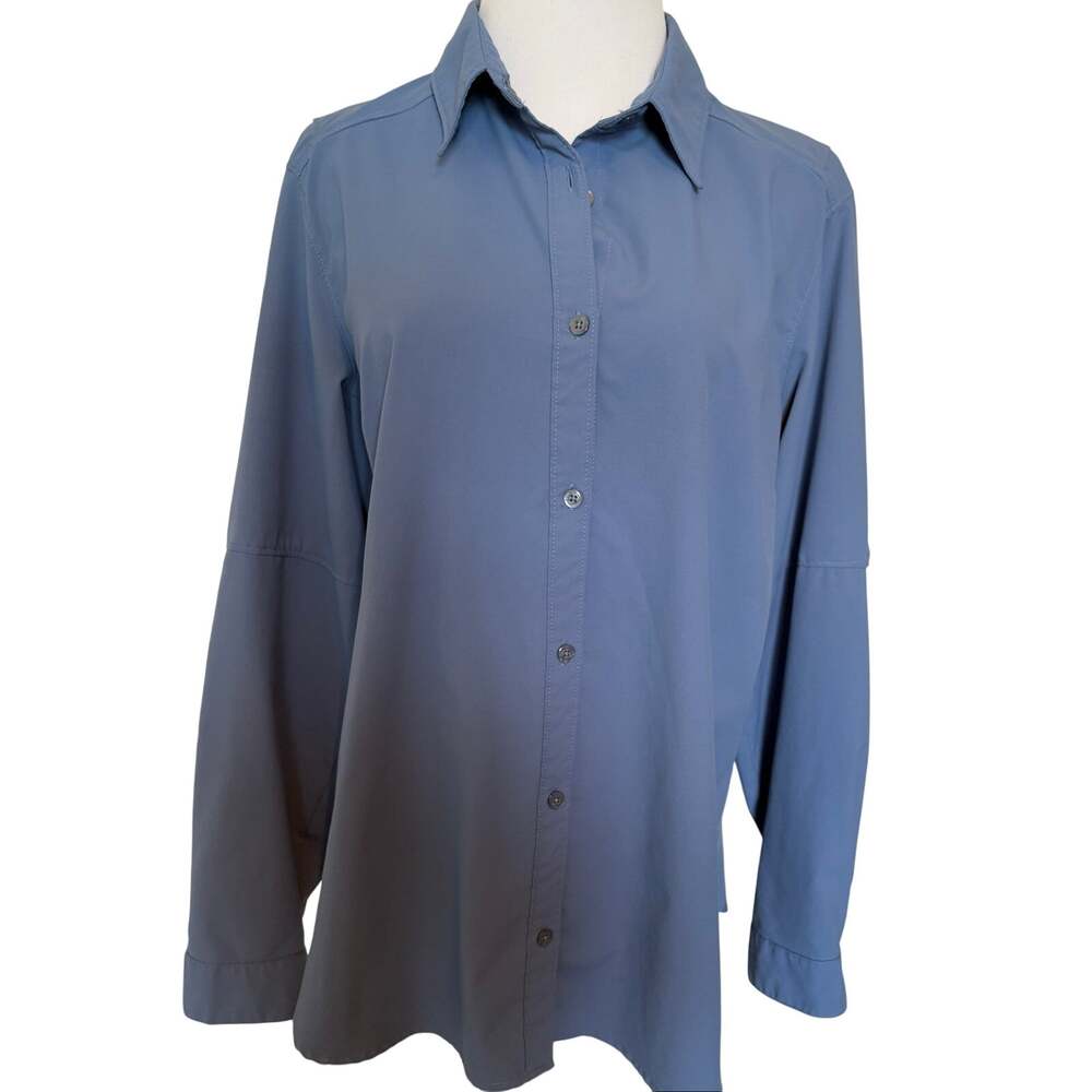 Columbia vented button down lightweight shirt women's large